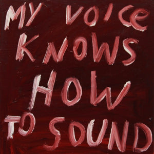 Georgia Spain, My Voice Knows How To Sound, 2025, oil on linen, 41 x 35.5 cm