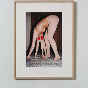 Polly Borland, Bunny Nose, 2009, Giclee print, felt and sandpaper collage on German Etch paper, 68 × 51.5 cm, edition of 15
