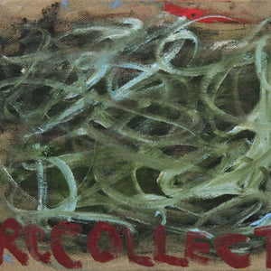 Georgia Spain, Recollect, 2025, oil and oil stick on linen, 31 x 35.5 cm