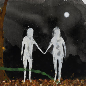Richard Lewer, Adam and Eve were both naked and felt no shame., 2022, acrylic on canvas, 153 x 153 cm