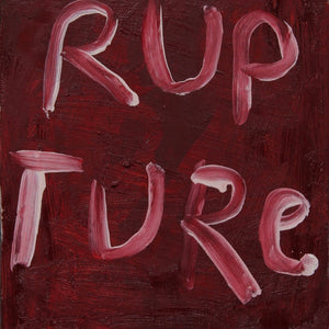 Georgia Spain, Rupture, 2025, oil on linen, 36 x 30.5 cm