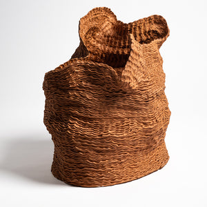 Sam Gold, Wet to dry, dry to hard, 2018, terracotta, 52 x 50 x 38 cm irreg.