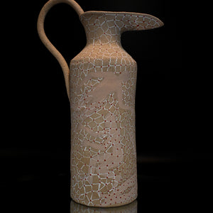 Fiona Roberts, Soul Snare, 2024, stoneware with underglaze, 36 x 11.5 x 24 cm