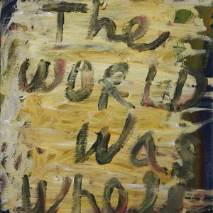 Georgia Spain, The World Was Whole, 2025, oil and oil stick on linen, 41 x 35.5 cm
