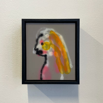 Sally Bourke 'Untitled 29' framed portrait, original artwork