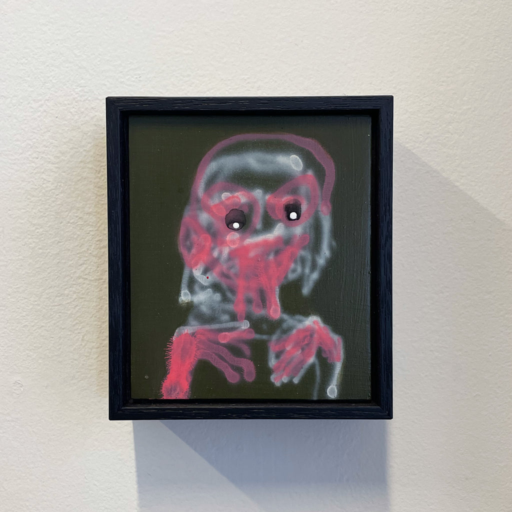 Sally Bourke 'Untitled 30' framed portrait, original artwork