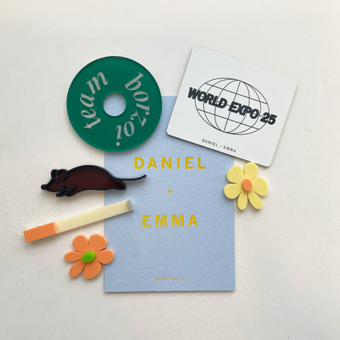 Daniel Emma - WORLD EXPO 2025 Lucky Dip Magnet Pack