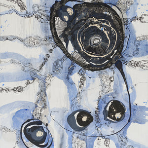 Zaachariaha Fielding, Untitled (554-23AS), 2023-25, acrylic on linen, 199 x 168 cm