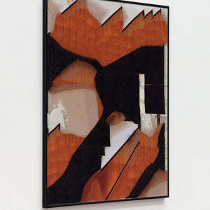  Tony Garifalakis, FUTURE HISTORY #5, 2017, Unique c-type print face mounted on to acrylic, hand painted Tasmanian Oak tray frame with gloss enamel, 60 x 42 x 2 cm