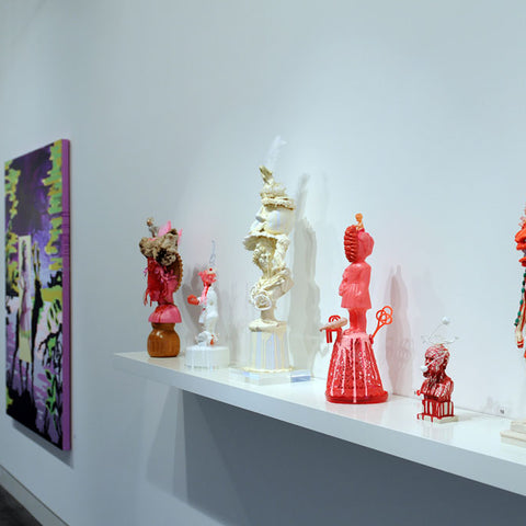 Nana Ohnesorge in Group Show at Hugo Michell Gallery, 2010 