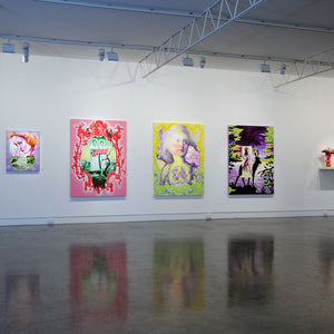 Nana Ohnesorge in Group Show at Hugo Michell Gallery, 2010 