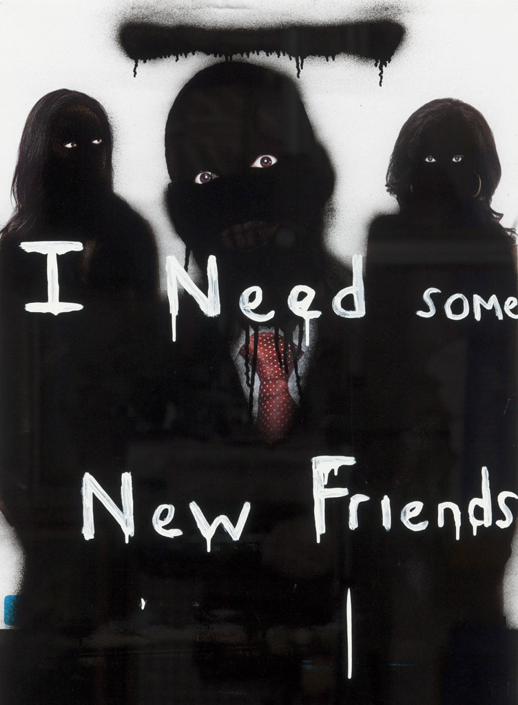 Tony Garifalakis & Richard Lewer 'I Need Some New Friends' collaboration greeting card