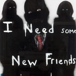 Tony Garifalakis & Richard Lewer 'I Need Some New Friends' collaboration greeting card