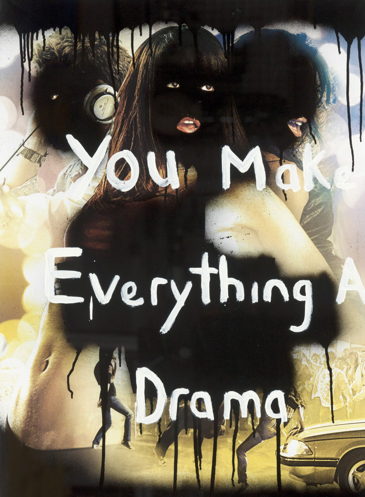 Tony Garifalakis & Richard Lewer 'You Make Everything a Drama' collaboration greeting card