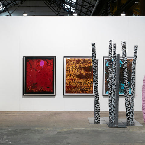Hugo Michell Gallery at Sydney Art Fair, 2019. Photograph: Zan Wimberley
