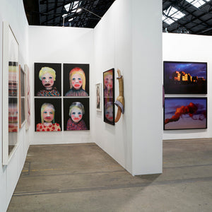 Hugo Michell Gallery at Sydney Art Fair, 2019. Photograph: Zan Wimberley