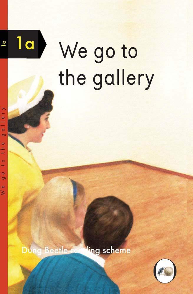 'We go to the gallery' Dung Beetle Hardcover Book