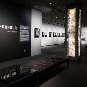 WW1 Avenue of Honour Exhibition at Australian War Memorial by Trent Parke. Photography by Daniel Spellman