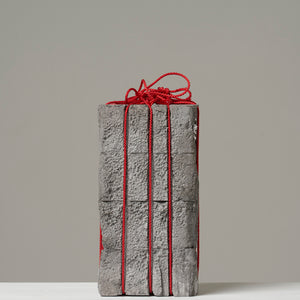 Anna Horne, Elements, 2023, cast aluminium and rope, 22 x 10 x 10 cm. Photography by Sam Roberts