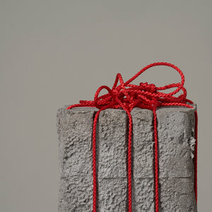Anna Horne, Elements (detail), 2023, cast aluminium and rope, 22 x 10 x 10 cm. Photography by Sam Roberts
