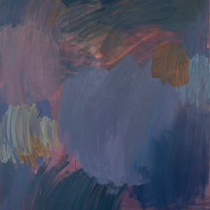 Bridie Gillman, A valentine sky, 2022, oil on linen, 183 x 137 cm