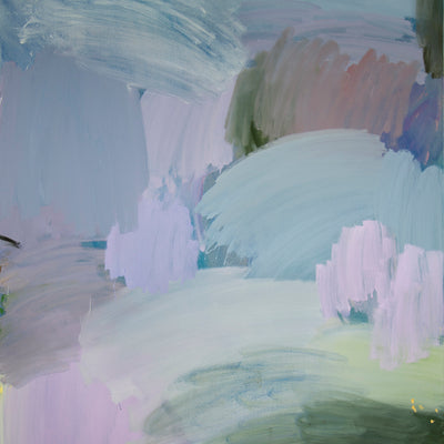 Bridie Gillman, Breathe it in, 2021, oil on linen, 183 x 137 cm