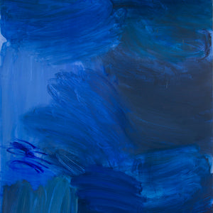 Bridie Gillman, Near the night, 2022, oil on linen, 183 x 137 cm