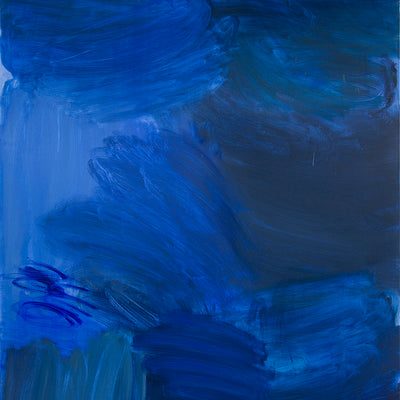 Bridie Gillman, Near the night, 2022, oil on linen, 183 x 137 cm