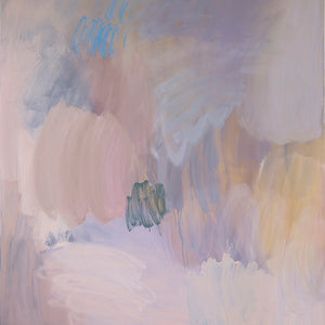 Bridie Gillman, Shalala lalala, 2022, oil on linen, 183 x 137 cm