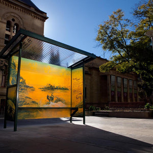 James Dodd’s ‘Bustop’ at ‘Heartland’, Art Gallery of South Australia, 2013
