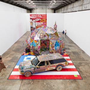 Paul Yore, WORD MADE FLESH (installation view), 2022, Carriageworks. Photography by Zan Wimberley