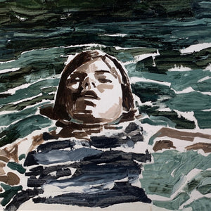 Clara Adolphs, Water Lady, 2021, oil on linen, 62 x 92 cm