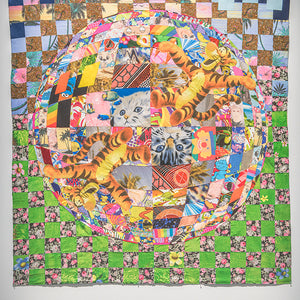 Paul Yore, Computer World, 2015, mixed media textile, 198 x 175 cm