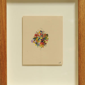 David Booth [Ghostpatrol], Warp Point Zeta 3rd, 2011, acrylic on paper, 11 x 9 cm