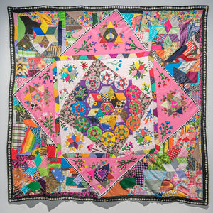 Paul Yore, Dreaming is Free, 2015, mixed media textile, 216 x 217 cm