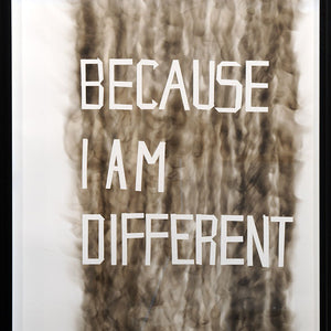Elvis Richardson, Because I am Different, 2010, soot on paper, 80 x 60 cm