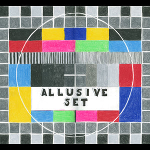 Elvis Richardson, Televisuals: Allusive Set, 2008, coloured and led pencil on paper, 30 x 42 cm