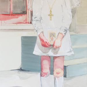 Fiona McMonagle, Hail Mary, 2017, oil on linen, 82 x 138 cm Fiona McMonagle, Tess, 2017, oil on linen, 85 x 78.5 cm