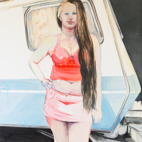 Fiona McMonagle, Princess, 2017, oil on linen 101.5 x 112 cm
