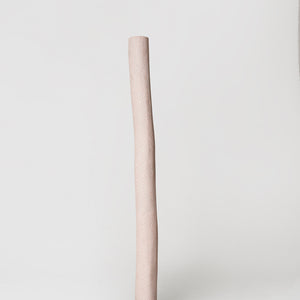 Garawan Wanambi, Marraŋu (3109-20), 2020, natural pigment with synthetic polymer fixative on hollow pole, 223 x 18 cm