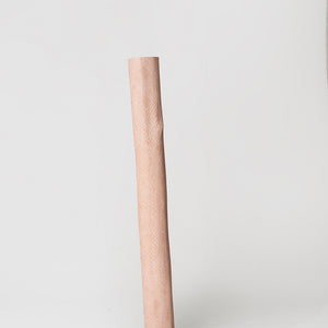 Garawan Wanambi, Marraŋu (513-20), 2020, natural pigment with synthetic polymer fixative on hollow pole, 208 x 20 cm