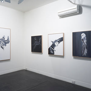 Paul Sloan’s ‘Animal Kingdom’ at Hugo Michell Gallery, 2020