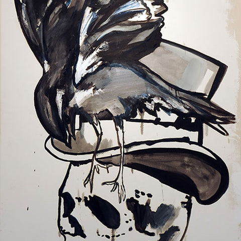 Paul Sloan, Untitled, 2011, gouache on paper, 100 x 70 cm