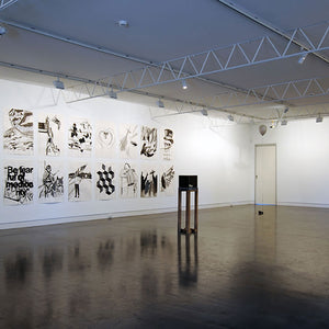 Paul Sloan’s ‘Mediocrity Clampdown’ at Hugo Michell Gallery, 2011