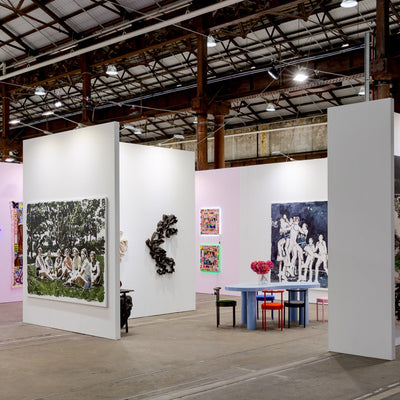 Hugo Michell Gallery at Sydney Contemporary Art Fair, Carriageworks, 2022. Photo by Document Photography