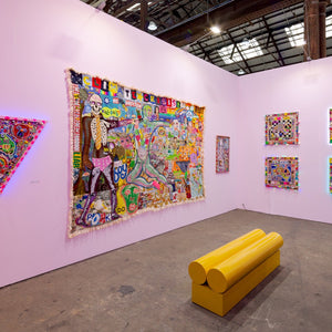 Paul Yore for Hugo Michell Gallery at Sydney Contemporary Art Fair, Carriageworks, 2022. Photo by Document Photography
