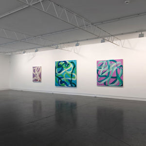 Ildiko Kovacs’ ‘Sliding’ at Hugo Michell Gallery, 2015