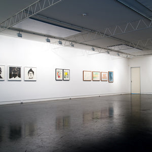 Jon Campbell, Nadine Christensen, Tony Garifalakis, Richard Lewer, Rob McHaffie & Fiona McMonagle’s 'The Sunshine Suite' at Hugo Michell Gallery, 2017