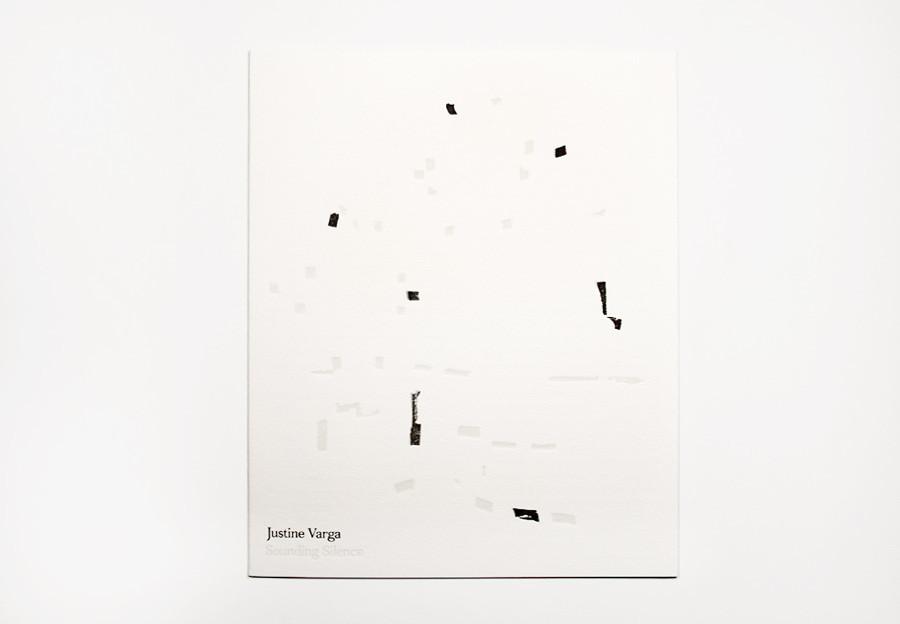 Justine Varga 'Sounding Silence' exhibition catalogue