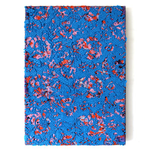 Katrina Dobbs, Untitled (blue pink), 2020, Oil on linen, 25 x 35 cm